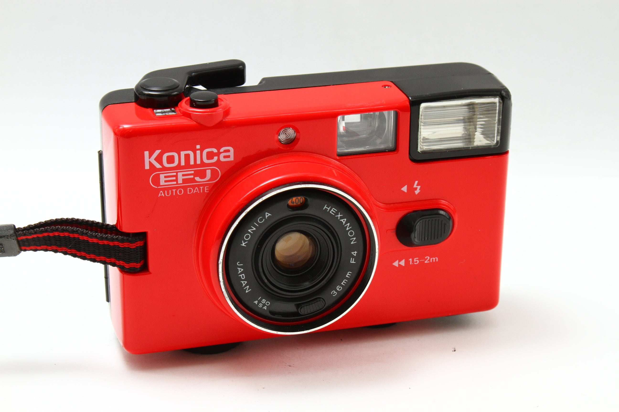 Konica EFJ AUTO DATA 　フィルムカメラ Konica EFJ Black Auto Date Point & Shoot Film Camera FROM