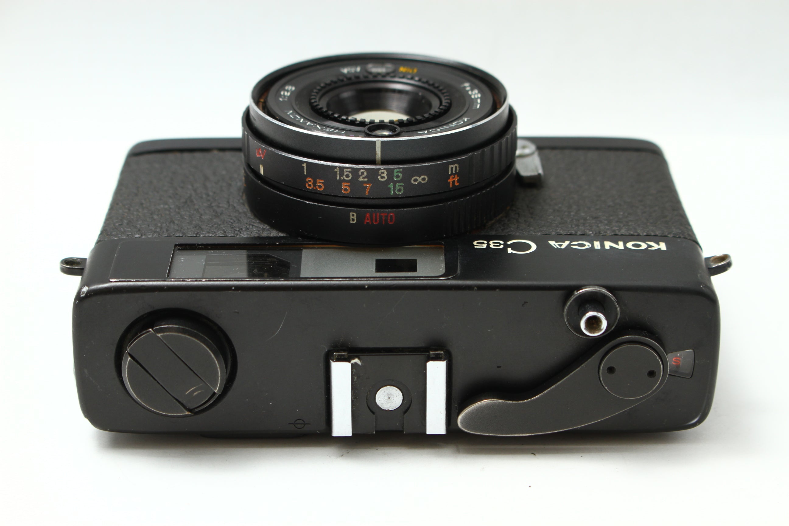 Konica (コニカ) C35 HEXANON ブラック HEXANON 38/2.8 フィルム