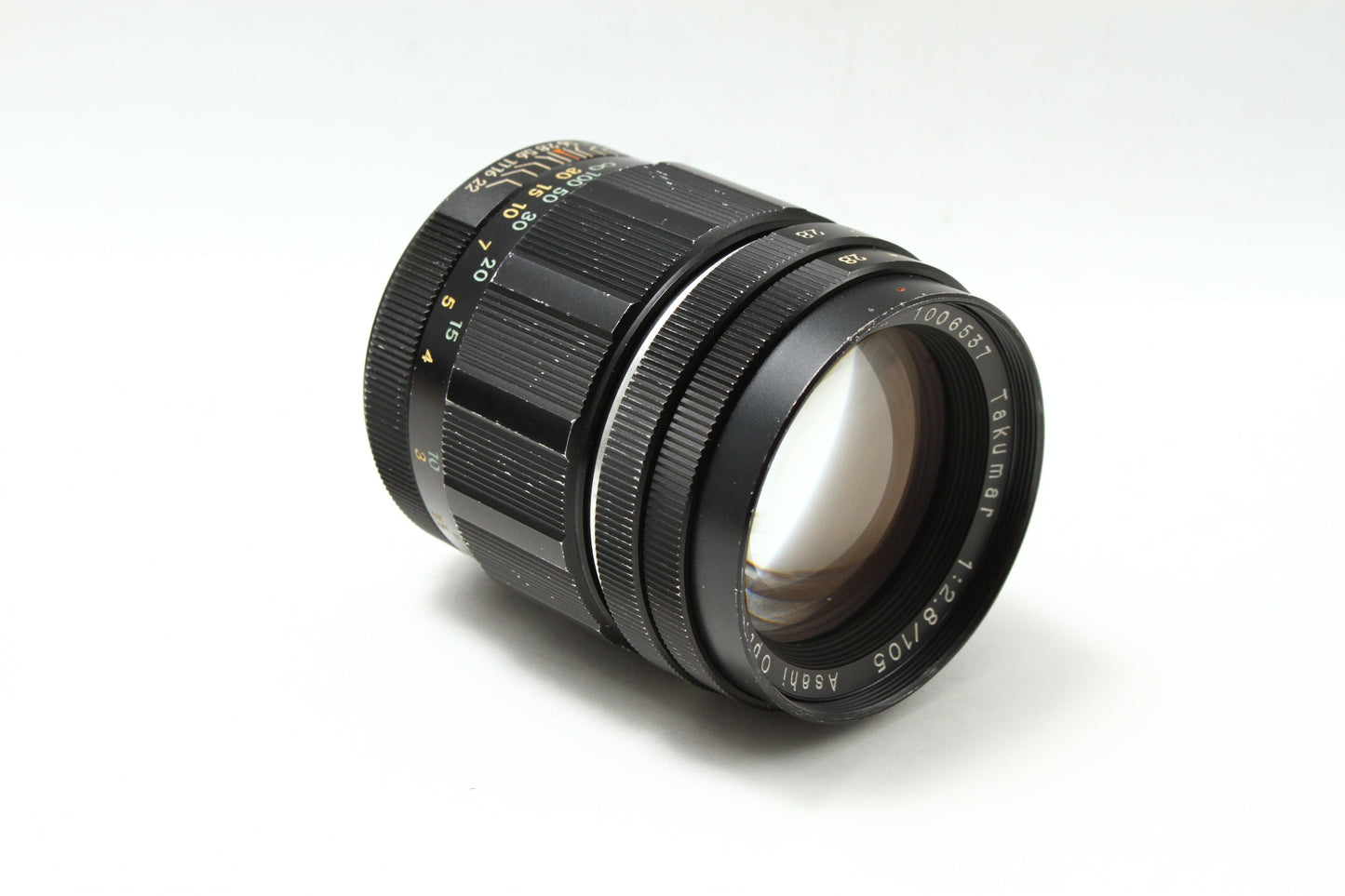 Takumar 105/2.8 プリセット絞り (M42)