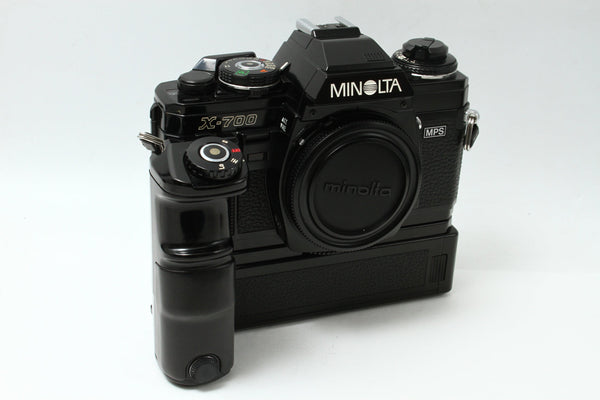 MINOLTA NEW X-700 + MOTOR DRIVE 1 フィルムカメラ 一眼レフ – にっ 