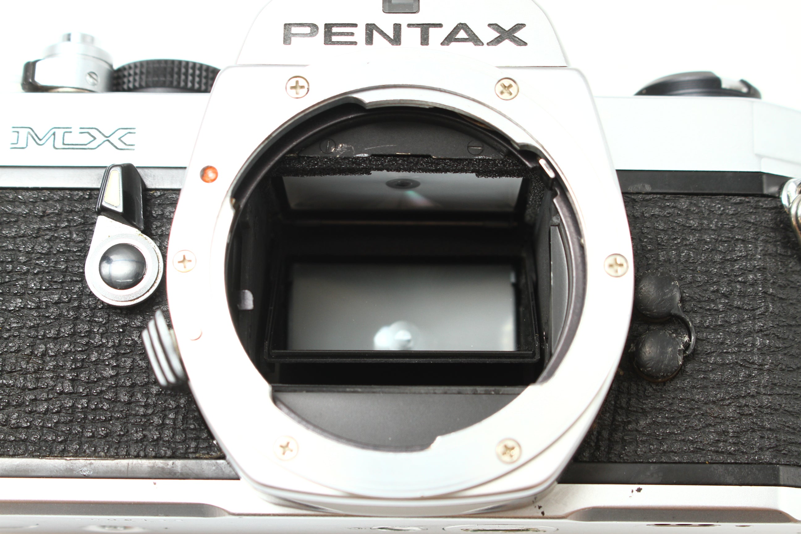 PENTAX (ペンタックス) MX シルバー フィルムカメラ 一眼レフ – にっ