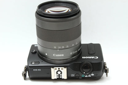 EOS M2 ブラック + 18-55 IS STM レンズキット