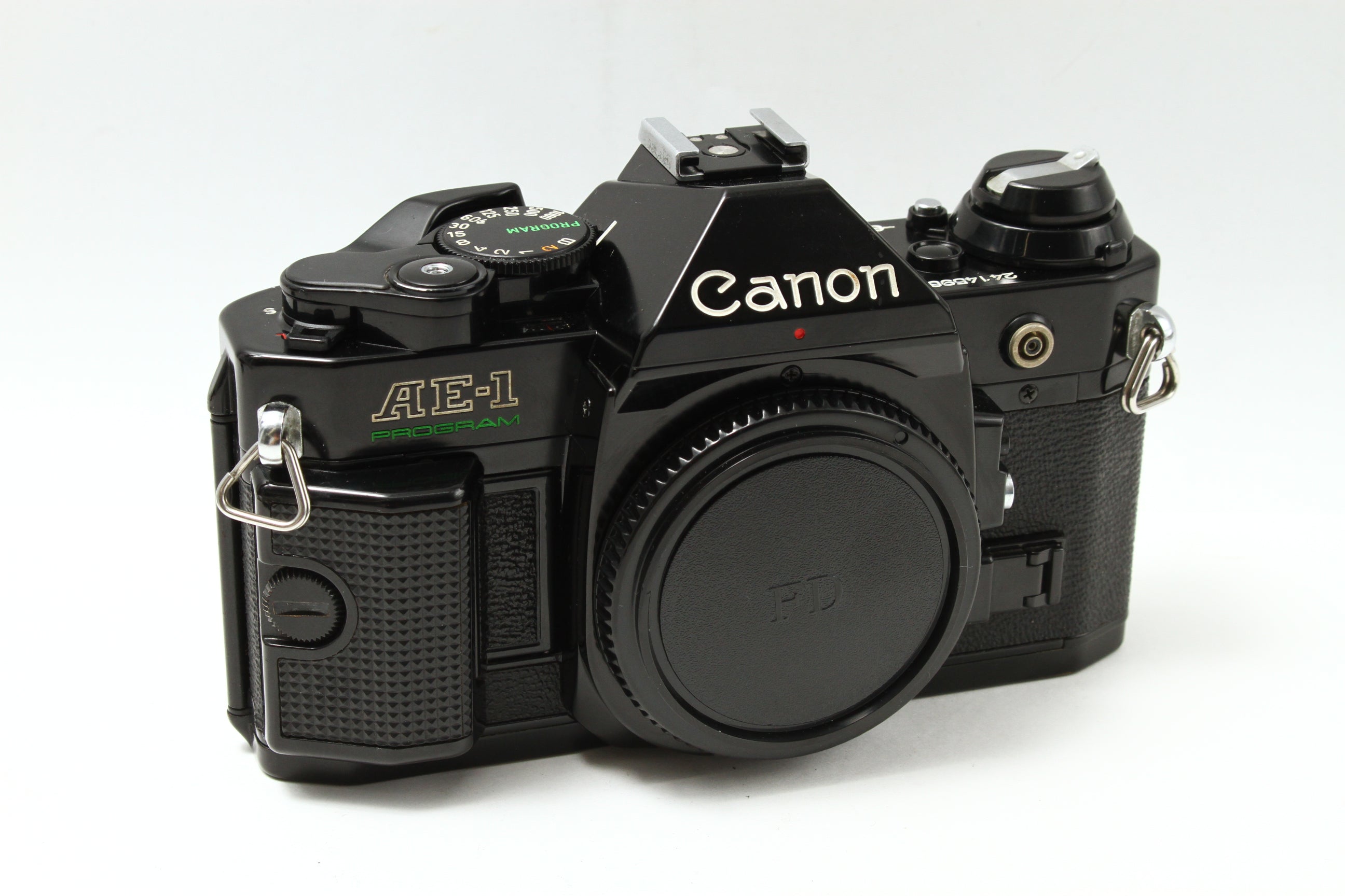 Canon AE-1 PROGRAM ブラック フィルムカメラ 一眼レフ – にっしんカメラ Nisshin Camera