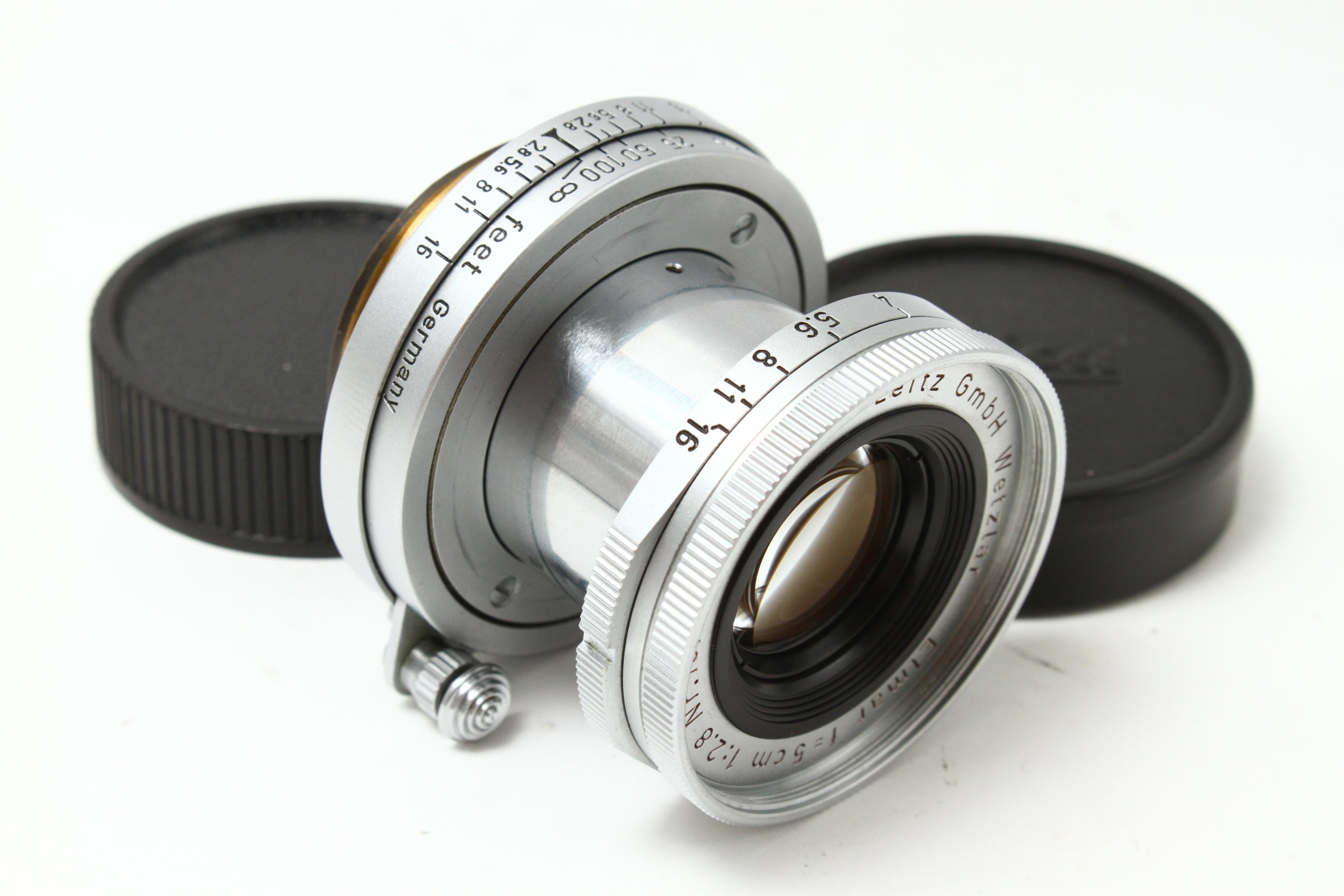 LEICA Elmar エルマー 5cm/2.8 沈胴 (L39) 1958年製 レンズ レンジファインダー用 – にっしんカメラ Nisshin  Camera