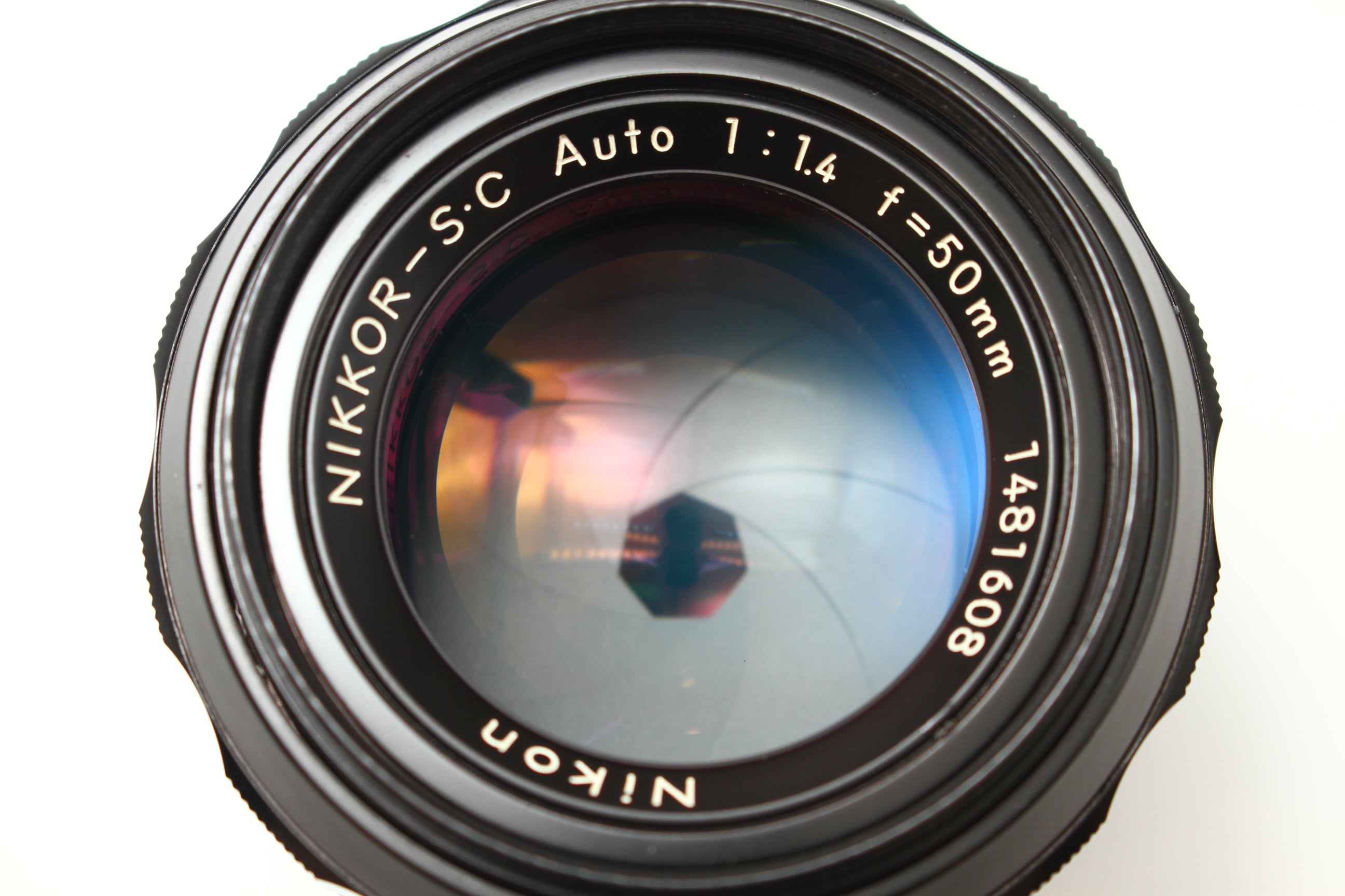 超美品 ニコン NIKKOR-S.C Auto 50mm 1.4 MF B775 NIKKOR ニコン NIKKOR-S.C Auto 50mm F1.4 非Ai : カメラのギンエイ