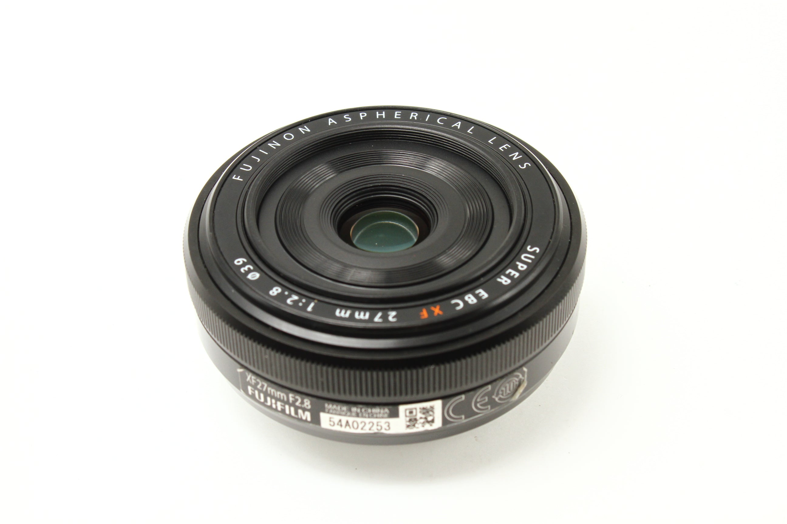 FUJIFILM (フジフイルム) XF 27/2.8 ブラック レンズ ミラーレス用
