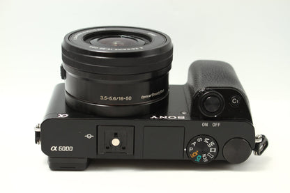 α6000 ILCE-6000 ブラック + PZ 16-50 レンズキット
