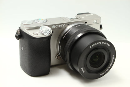 α6000 ILCE-6000 シルバー + PZ 16-50 レンズキット