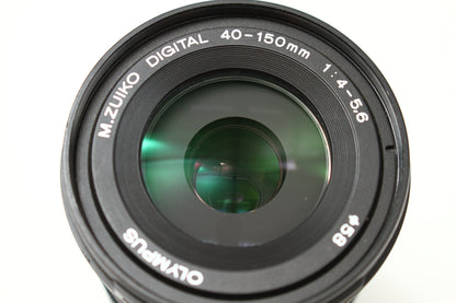 M.ZUIKO DIGITAL ED 40-150/4-5.6 R ブラック