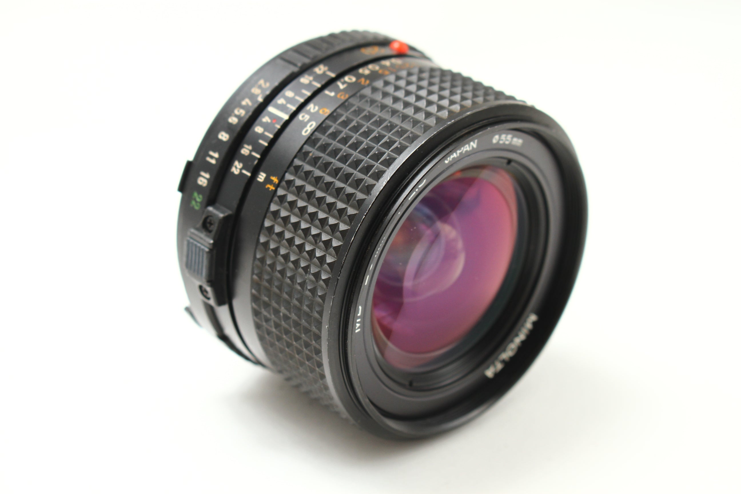 MINOLTA (ミノルタ) NEW MD 20/2.8 レンズ MF一眼用 – にっしんカメラ