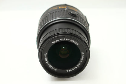 D5300 ブラック + AF-S 18-55/3.5-5.6 G II