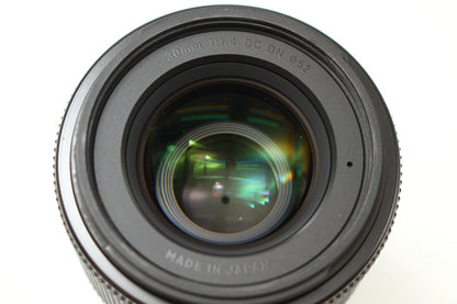 C 30/1.4 DC DN (016:Canon EF-M)