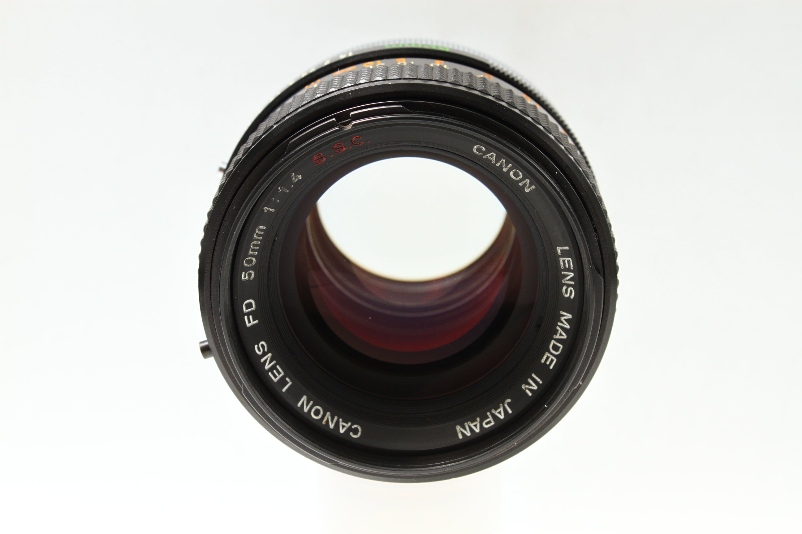 [美品]CANON FD 50mm f/1.4 s.s.c レンズ Canon FD 50mm F/1.4 S.S.C. [I] | LENS-DB.COM