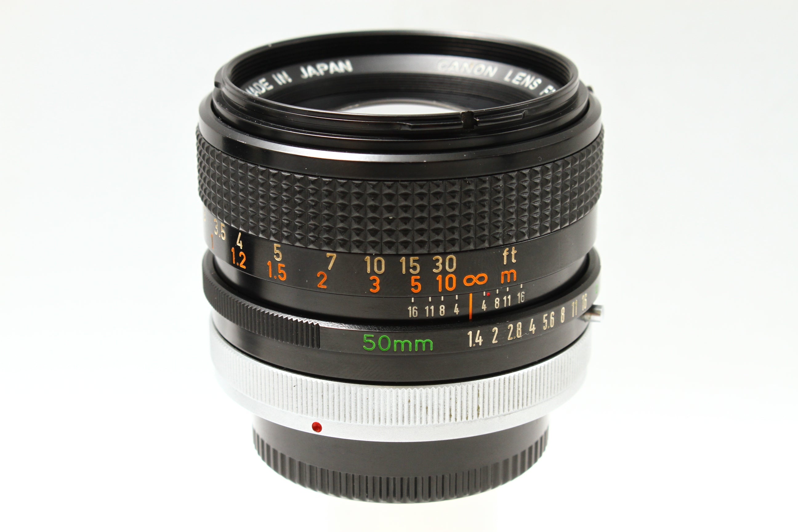Canon (キヤノン) FD 50/1.4 S.S.C. レンズ MF一眼用 – にっしん