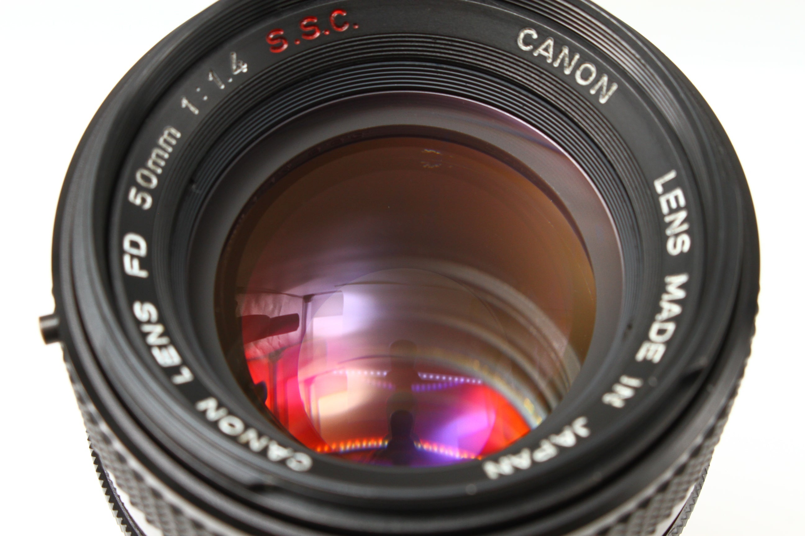 [美品]CANON FD 50mm f/1.4 s.s.c レンズ Canon FD 50mm F/1.4 S.S.C. [I] | LENS-DB.COM