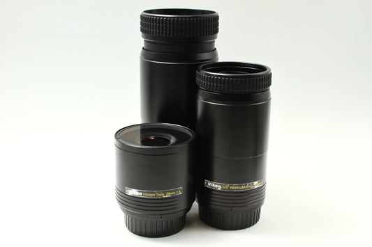 おもしろレンズ工房 3本セット 20/8 + (90/4.8,120/4.5) + 400/8