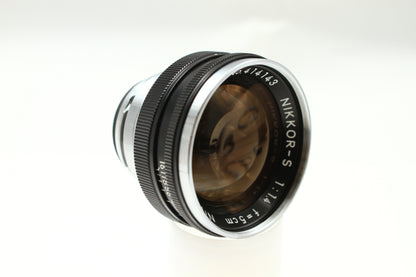 NIKKOR-S.C 5cm/1.4 黒 (S)