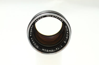 NIKKOR-S.C 5cm/1.4 黒 (S)