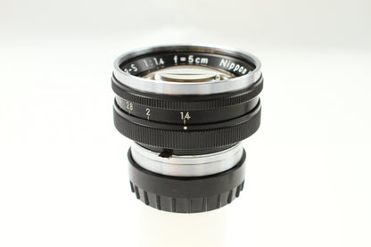 NIKKOR-S.C 5cm/1.4 黒 (S)