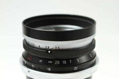 SC SKOPAR 35/2.5 (Nikon S/Contax C)