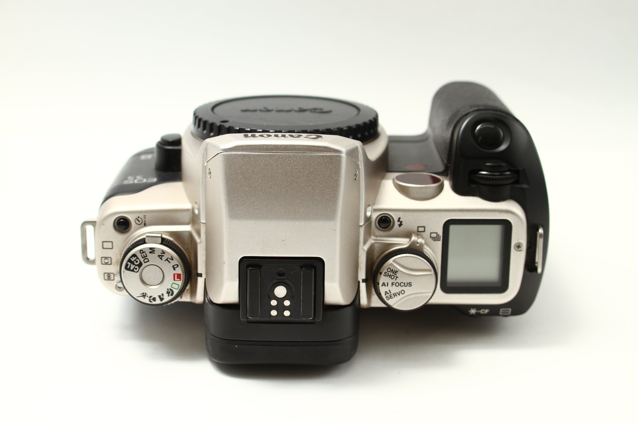 Canon (キヤノン) EOS 55 シルバー フィルムカメラ 一眼レフ – にっ