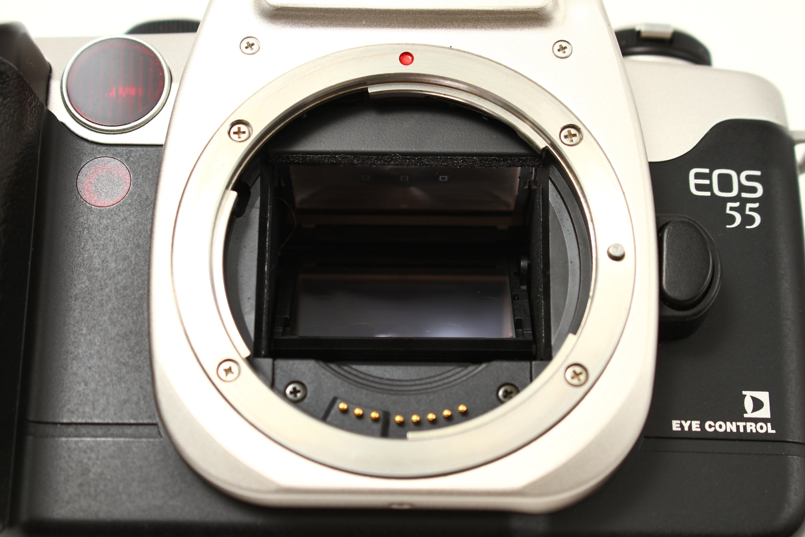 Canon (キヤノン) EOS 55 シルバー フィルムカメラ 一眼レフ – にっ