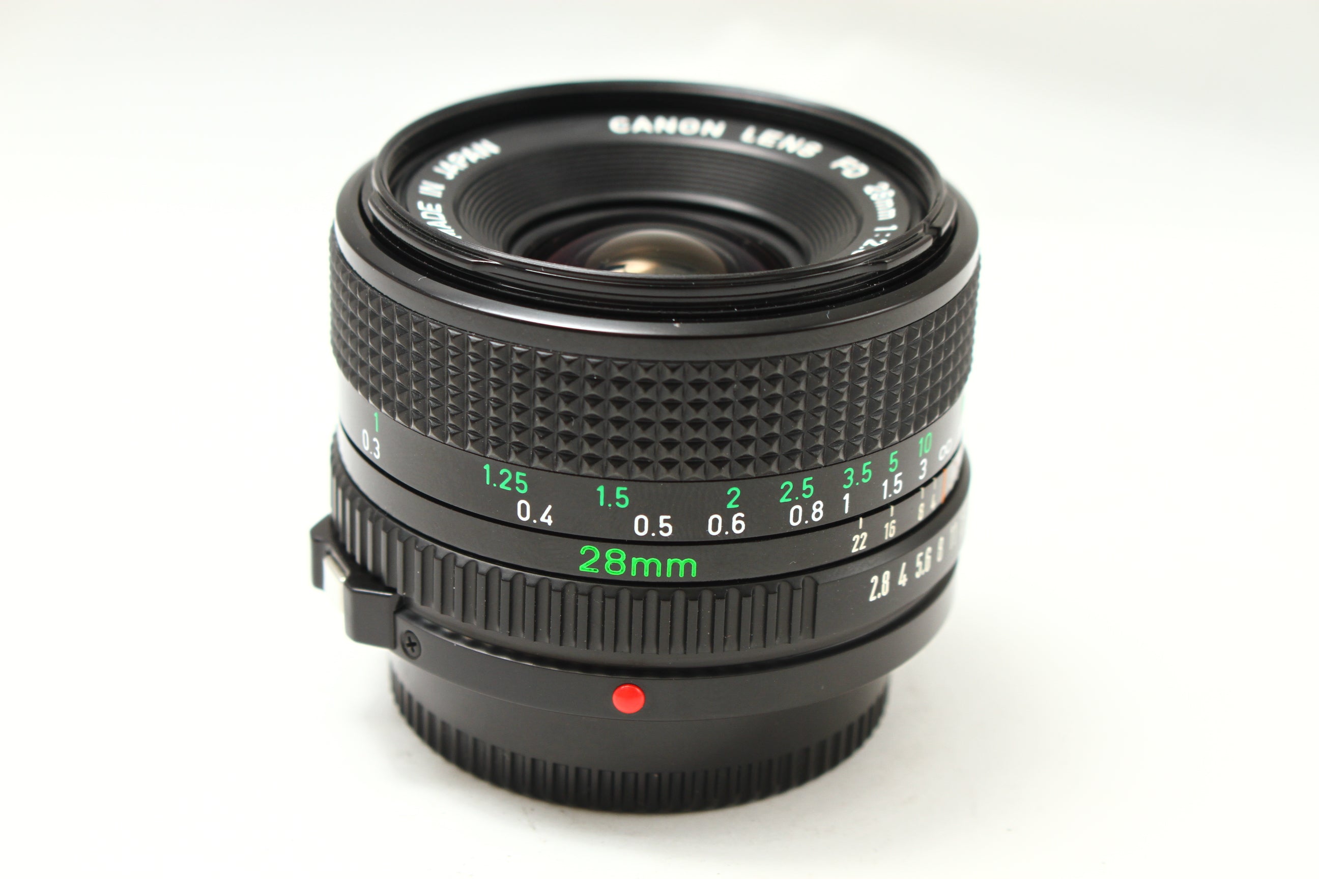 キヤノン　New FDレンズ　活用ガイダンス　MY LENS　 1981年　B Canon (キヤノン) NEW FD 28/2.8 レンズ MF一眼用 – にっしんカメラ