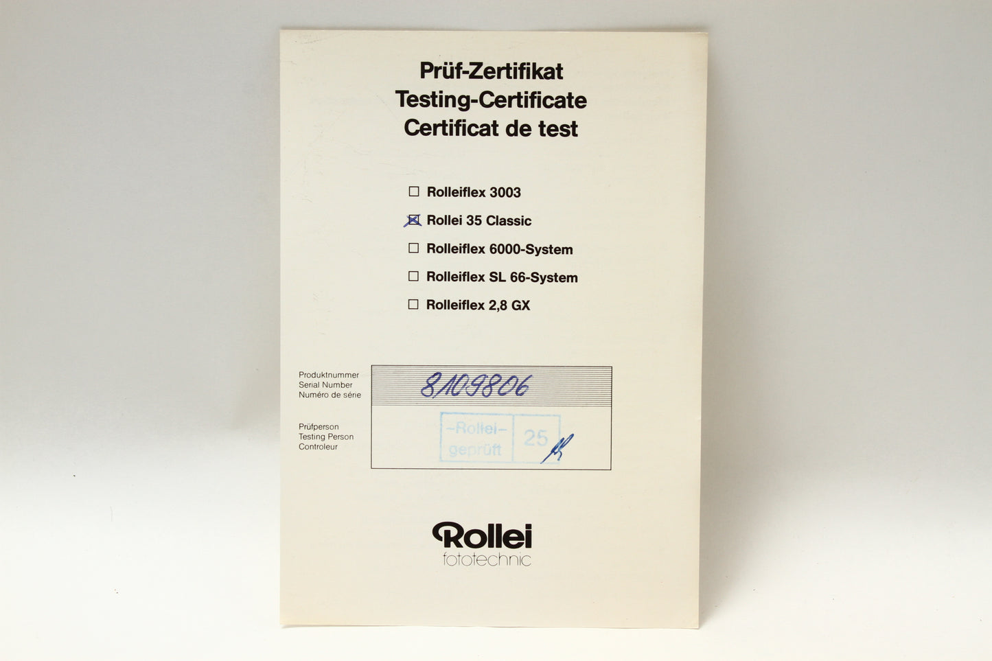 35 classic  Sonnar 40/2.8 HFT