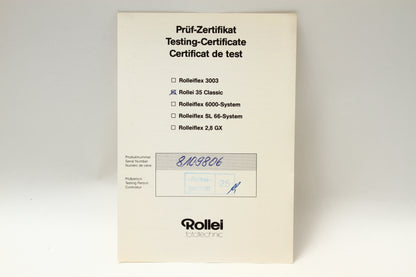 35 classic  Sonnar 40/2.8 HFT