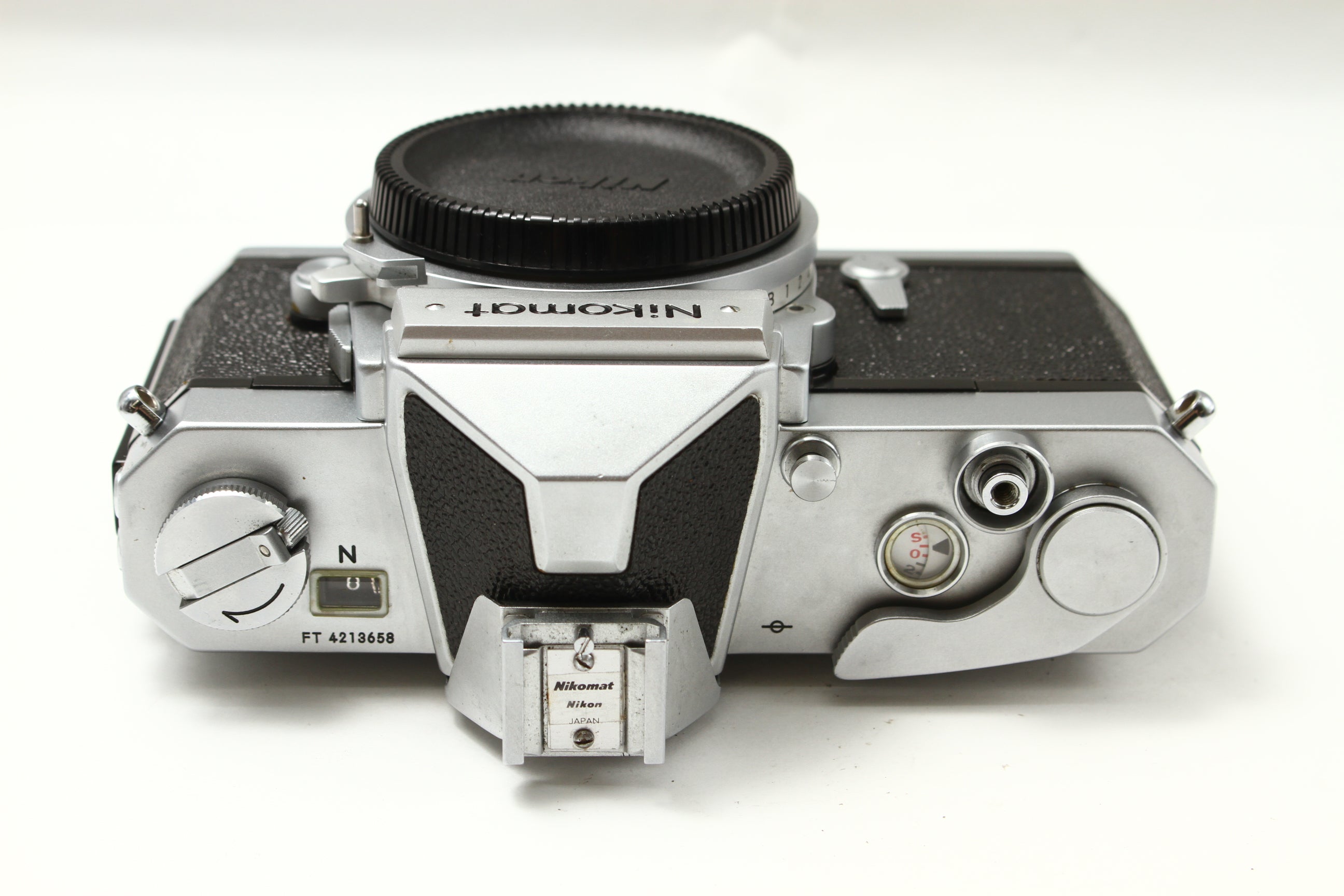 Nikon (ニコン) Nikomat FTN シルバー フィルムカメラ 一眼レフ – にっ