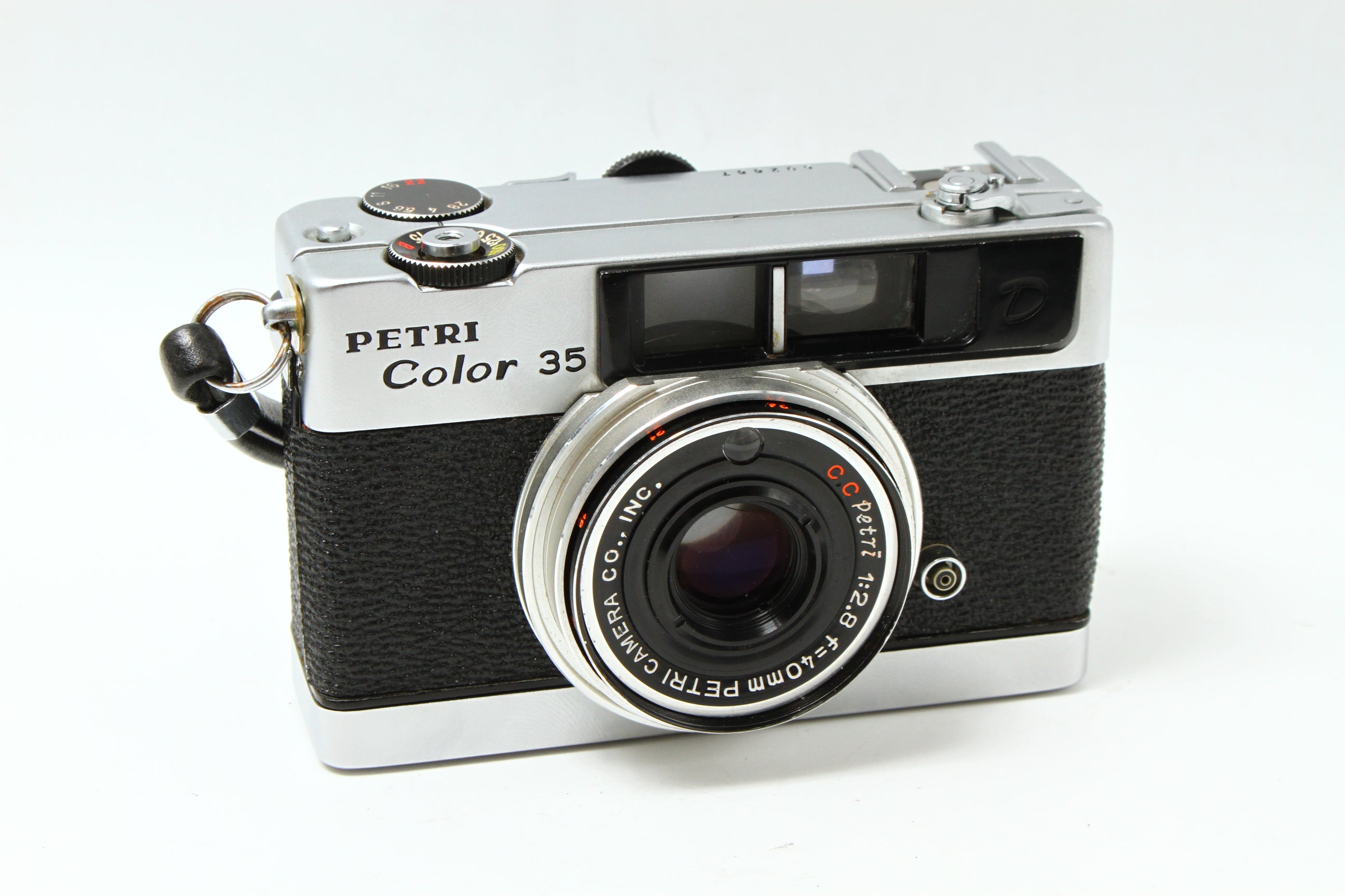 PETRI Color 35 シルバー C.C PETRI 40/2.8 フィルムカメラ コンパクト – にっしんカメラ Nisshin Camera