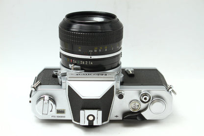 Nikomat FT2 シルバー +  50/1.4