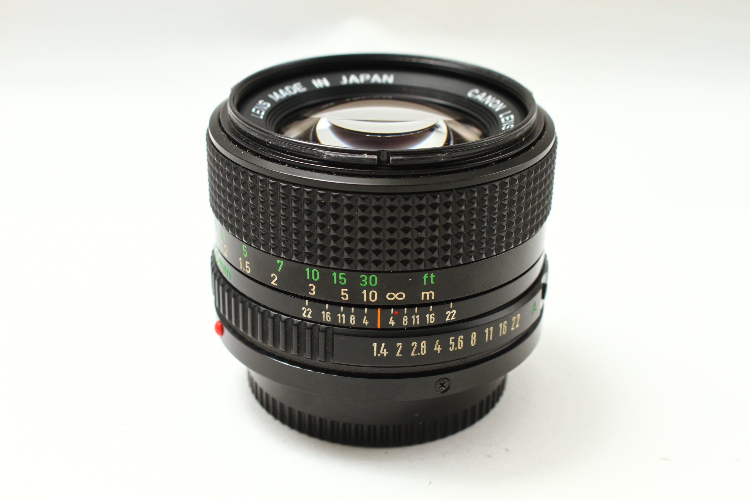 Canon (キヤノン) NEW FD 50/1.4 レンズ MF一眼用 – にっしんカメラ