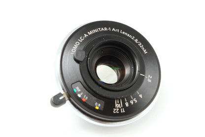 LC-A Minitar-1 Art Lens 38/2.8 ブラック (LEICA M)