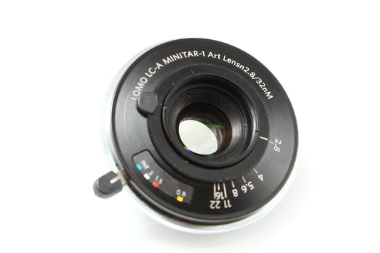 LC-A Minitar-1 Art Lens 38/2.8 ブラック (LEICA M)