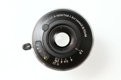 LC-A Minitar-1 Art Lens 38/2.8 ブラック (LEICA M)