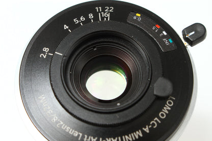 LC-A Minitar-1 Art Lens 38/2.8 ブラック (LEICA M)