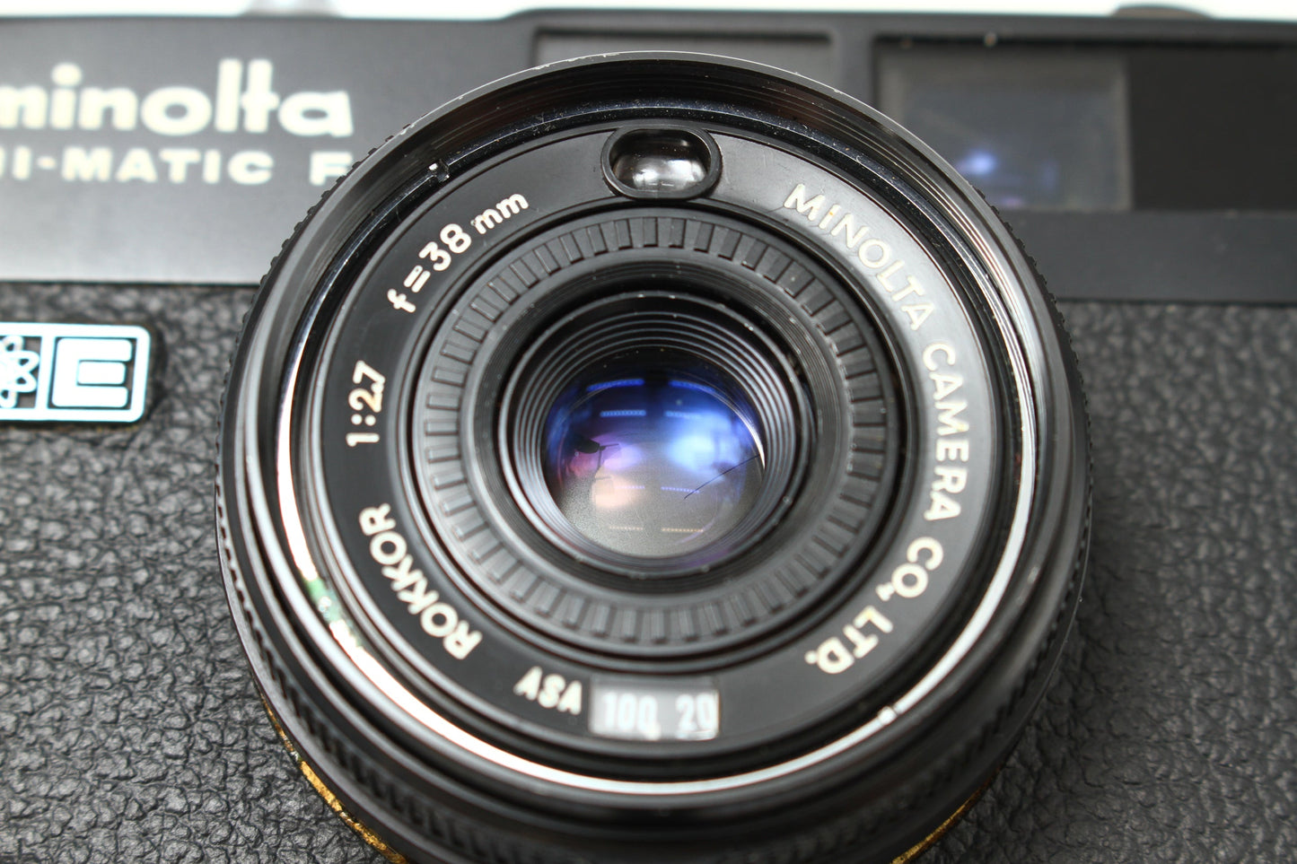 HI-MATIC F ブラック ROKKOR 38/2.7