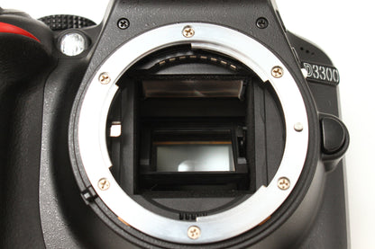D3300 ブラック + 18-55 G VR II レンズキット