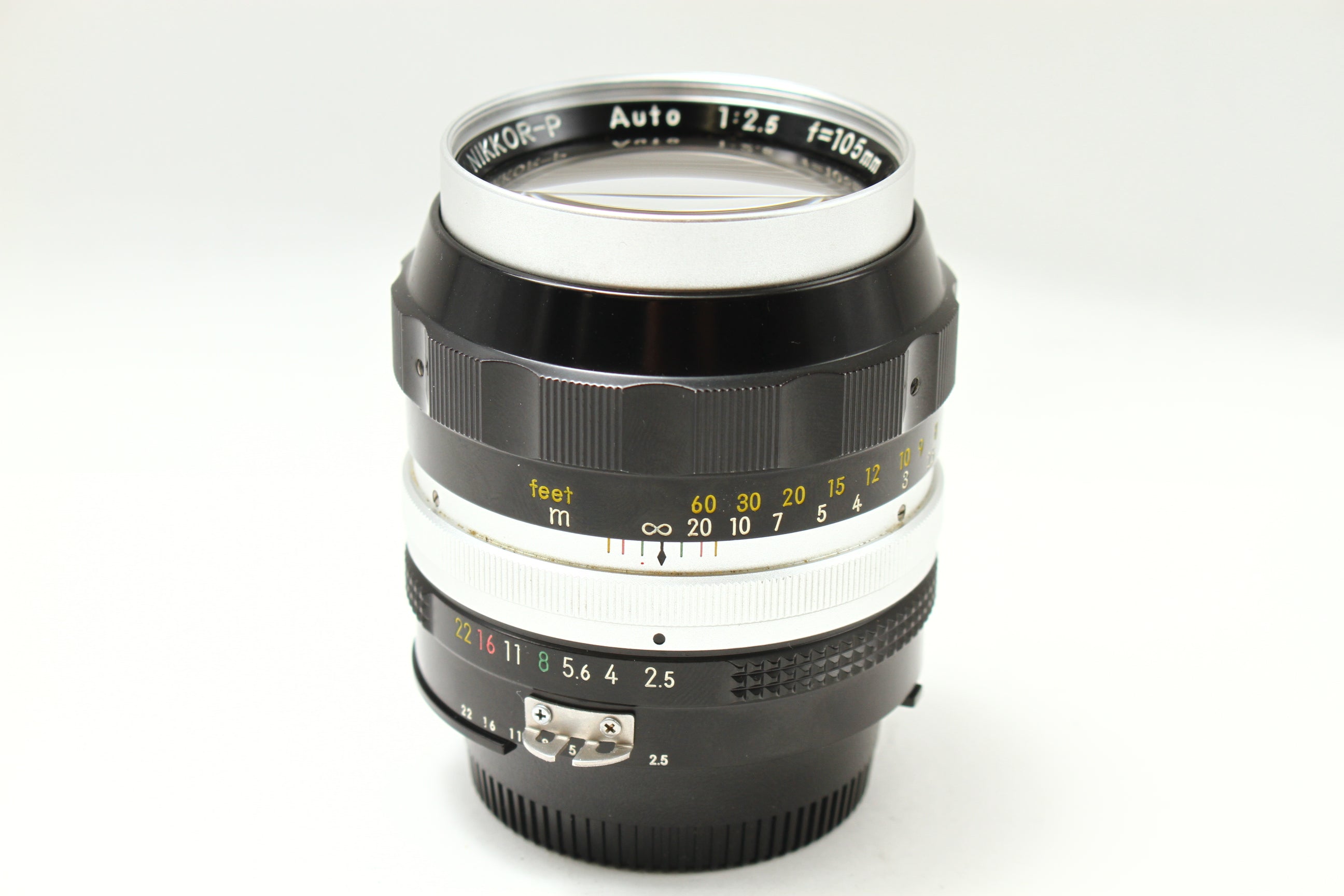 Nikon (ニコン) P Auto 105/2.5 (Ai改) レンズ MF一眼用 – にっしん