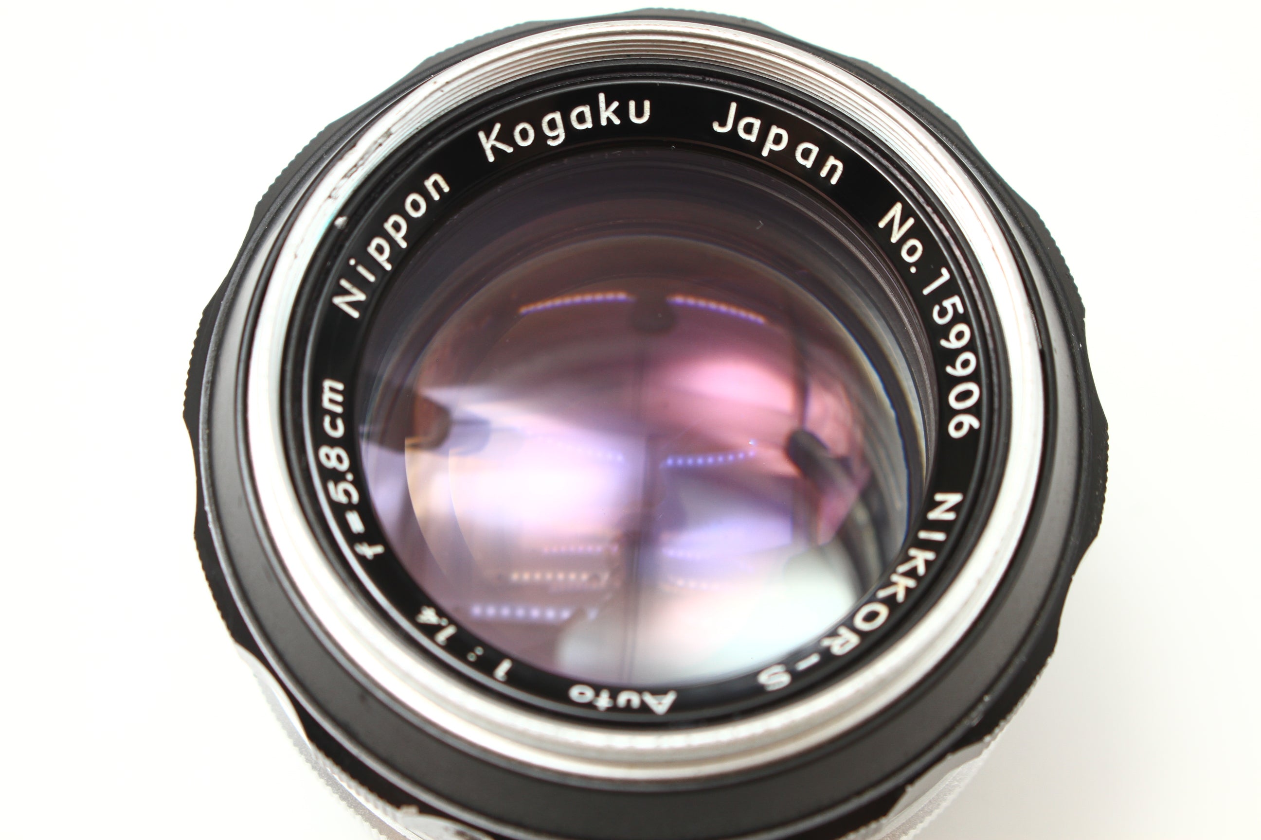 Nikon (ニコン) S Auto 5.8cm/1.4 PAT.PENDマーク入り レンズ MF一眼用