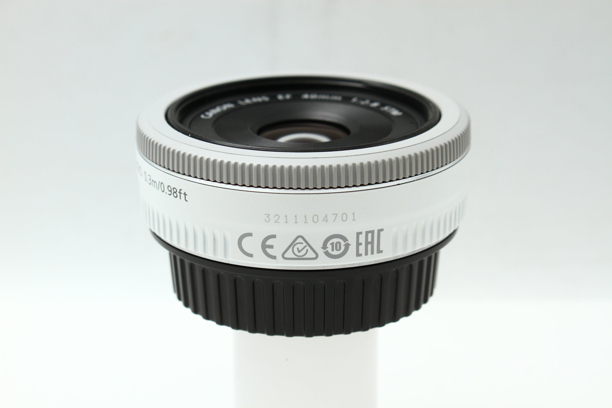 Canon (キヤノン) EF 40/2.8 STM ホワイト レンズ AF一眼用 – にっしん