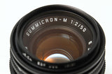 SUMMICRON-M ズミクロン 50/2 4th フード内蔵 2000年製