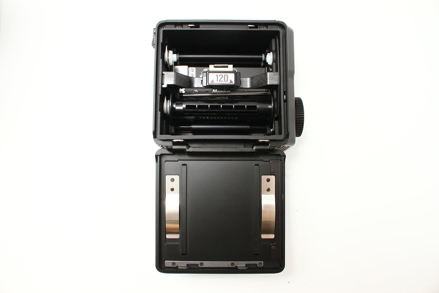 M645 SUPER +AEファインダー + SEKOR 80/2.8 + 120ロールフィルムホルダー  + パワーワインダー