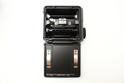 M645 SUPER +AEファインダー + SEKOR 80/2.8 + 120ロールフィルムホルダー  + パワーワインダー