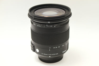 C 17-70/2.8-4 DC MACRO OS HSM (Nikon F)