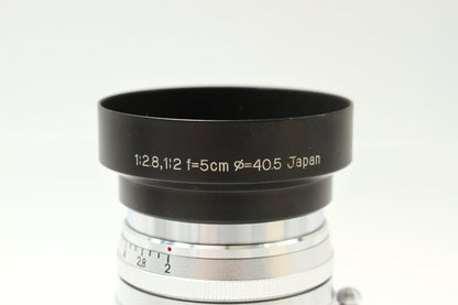 Topcor-S トプコール 50/2 初期型 (LEICA L39)