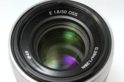 E 50/1.8 OSS シルバー