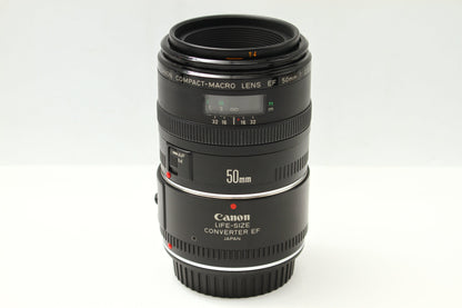 EF 50/2.5 COMPACT-MACRO + ライフサイズコンバーターEF