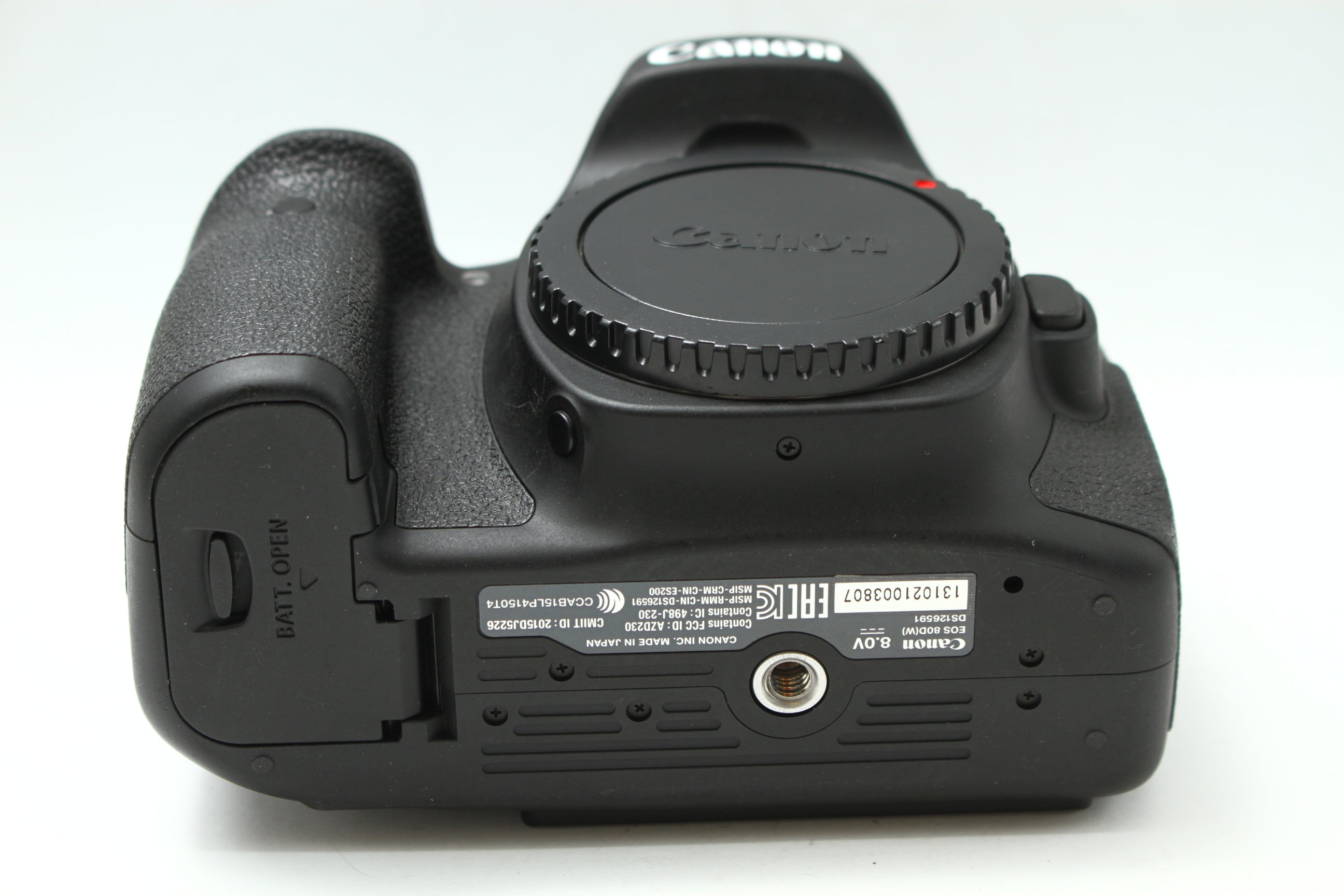 Canon (キヤノン) EOS 80D デジタルカメラ 一眼レフ – にっしんカメラ